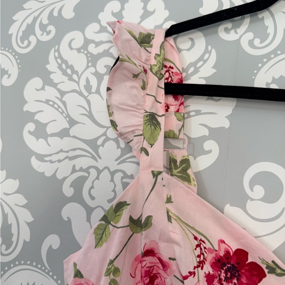 Torrid Retro Chic Flutter Sleeve Poplin Midi Dress - Picture 5 of 9